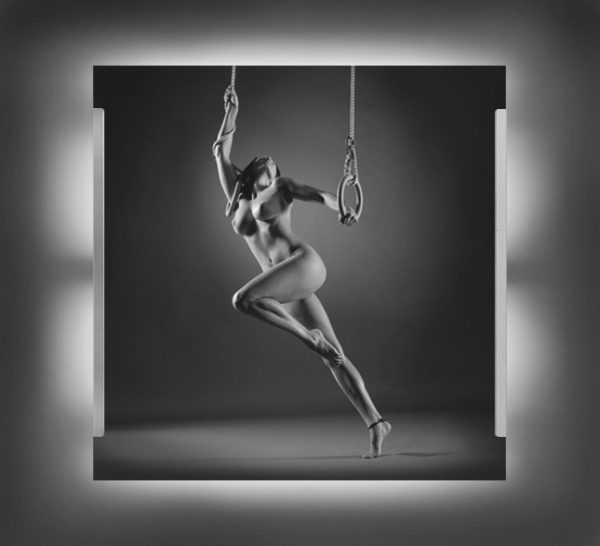 LED ART LEUCHTE 60x60cm